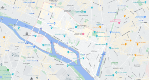 Paris Arrondissement 4 Map