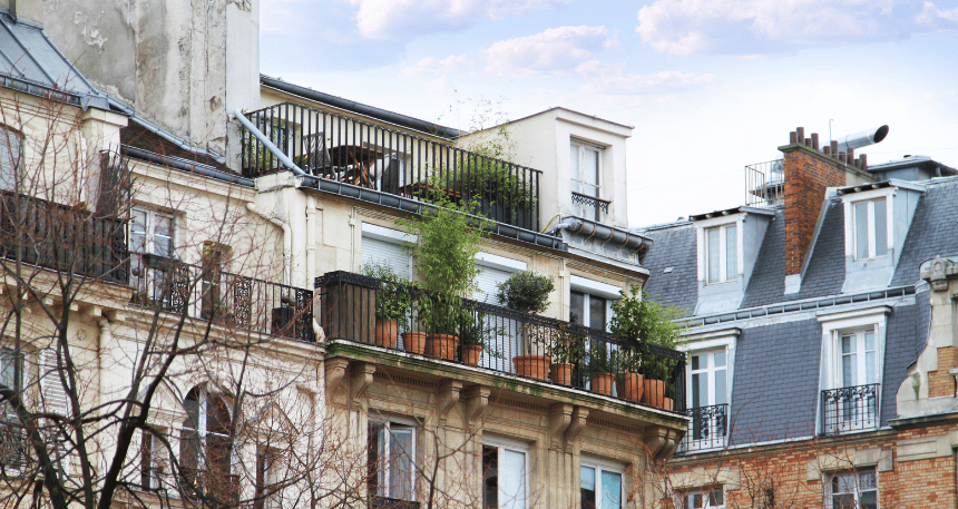an apartment in paris